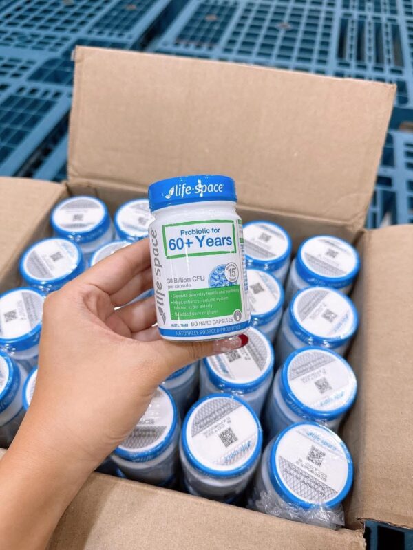 Life Space Probiotic for 60+ years 60 Capsules