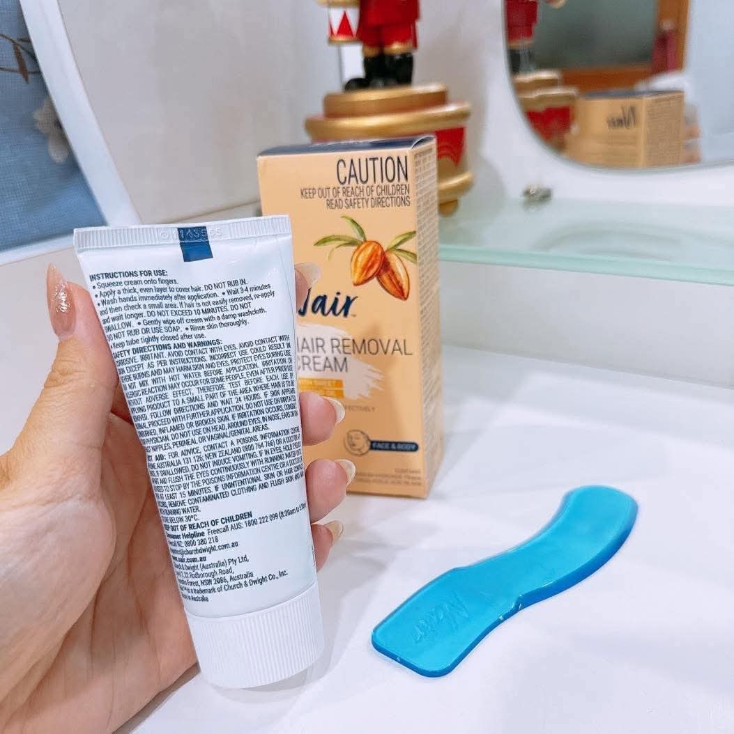 Nair Hair Removal Cream Face&Body 75g - Image 3