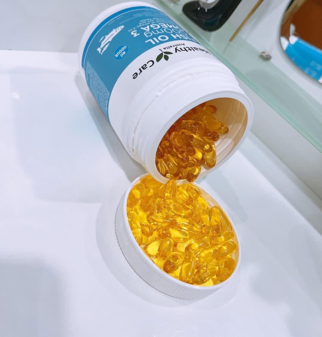 Healthy Care Fish Oil Omega 3 1000mg 400Capsules - Image 4