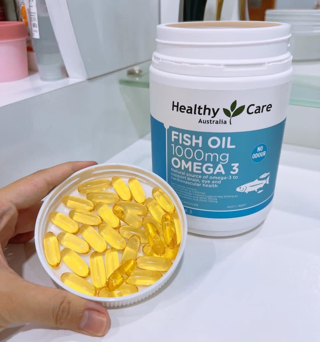 Healthy Care Fish Oil Omega 3 1000mg 400Capsules