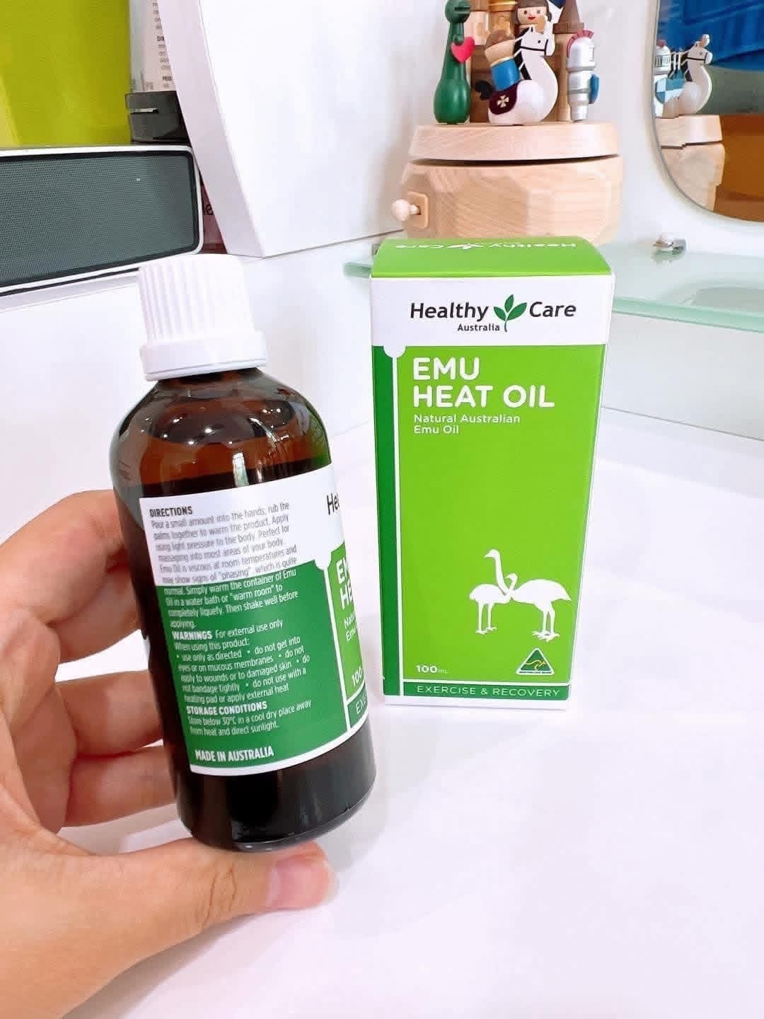 Healthy Care EMU Heat Oil 100ml - Image 2