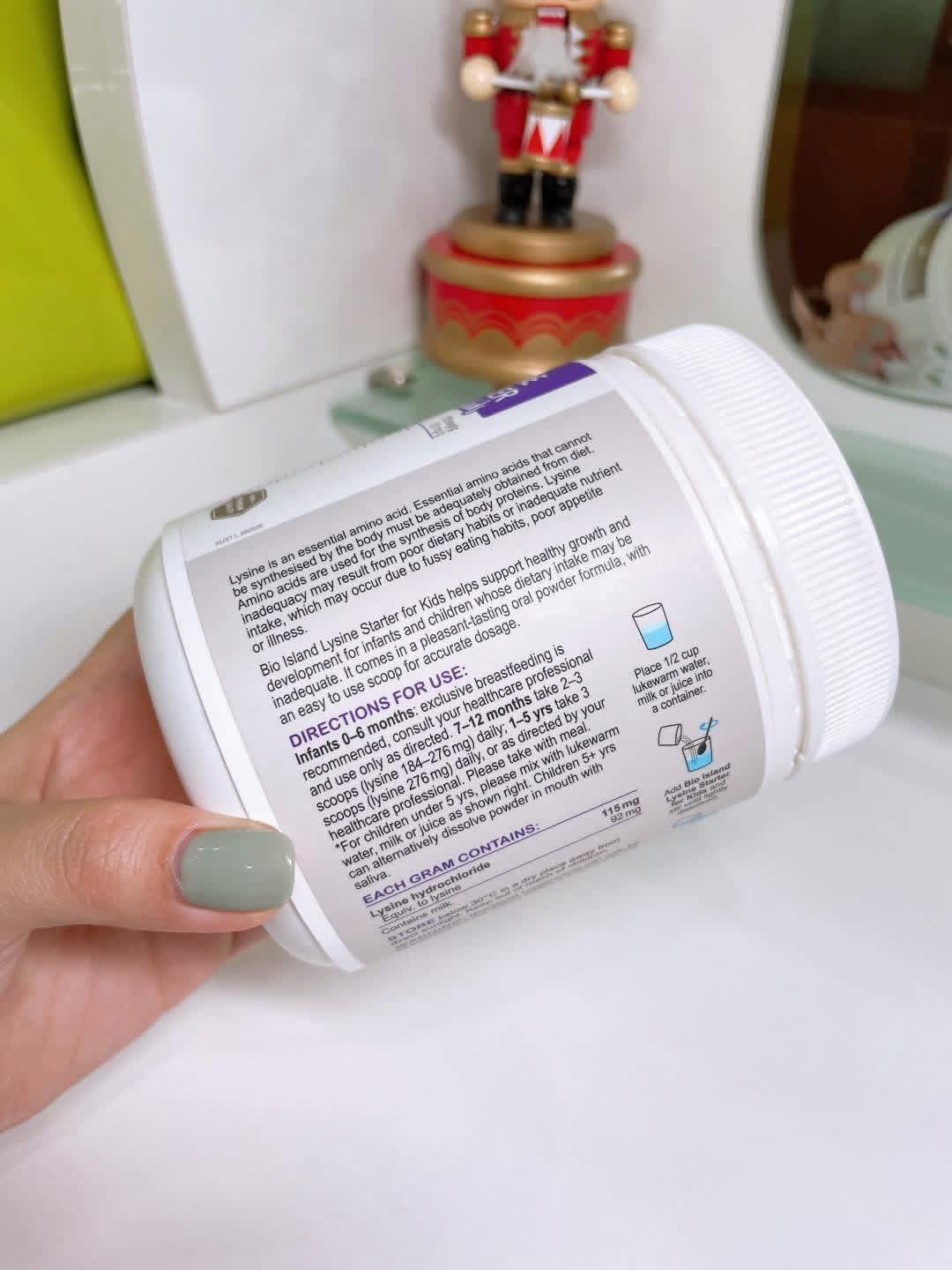 Bioisland Lysine Powder 150g - Image 3