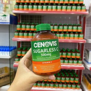 Cenovis Sugarless C 500mg -300 Orange flavour chewable 300tablets