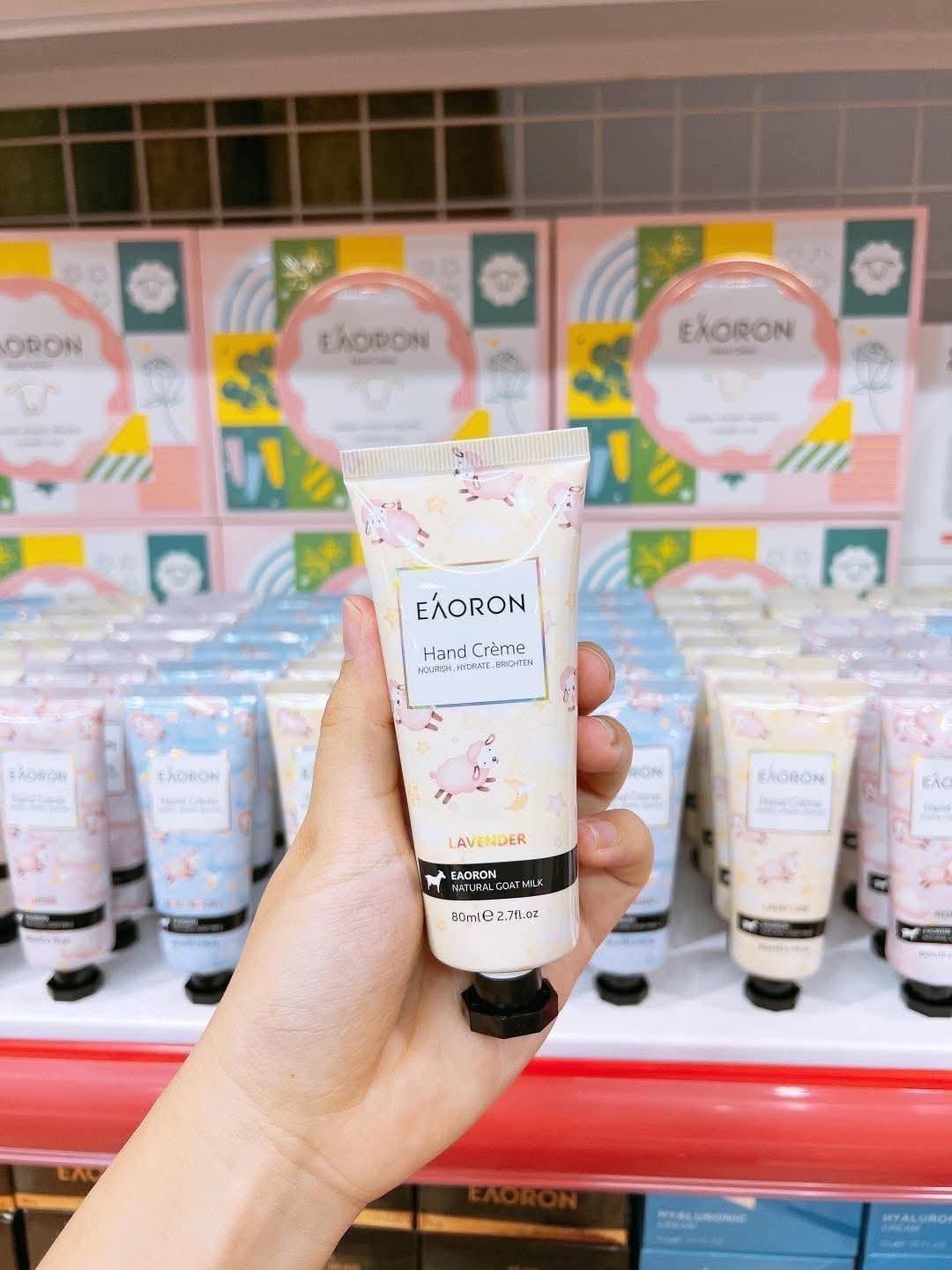 Eaoron Hand Cream Rose,Lavender,Blueberry - Image 4