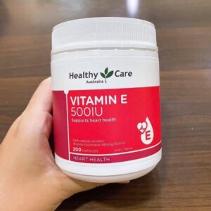 Healthy Care Vitamin E 500IU 200Capsules