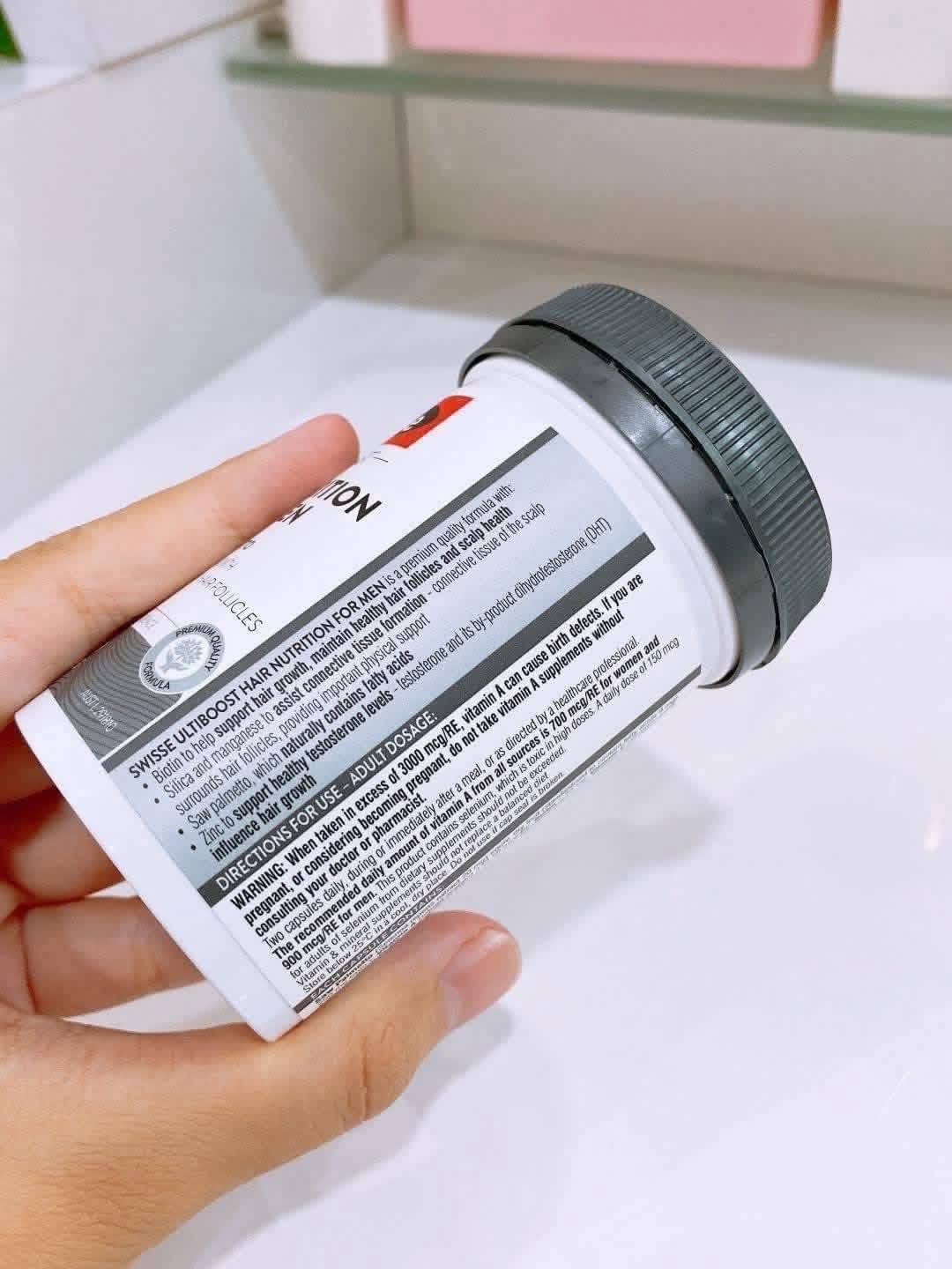 Swisse Hair Nutrition For Men & Women 60 capsules - Image 3