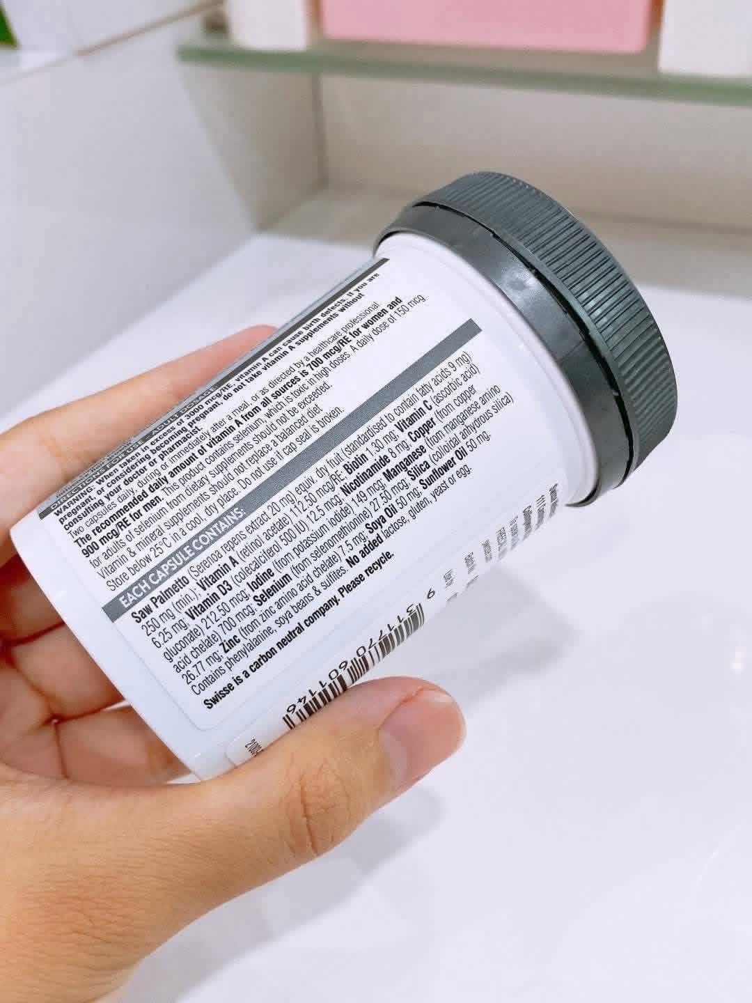 Swisse Hair Nutrition For Men & Women 60 capsules - Image 5