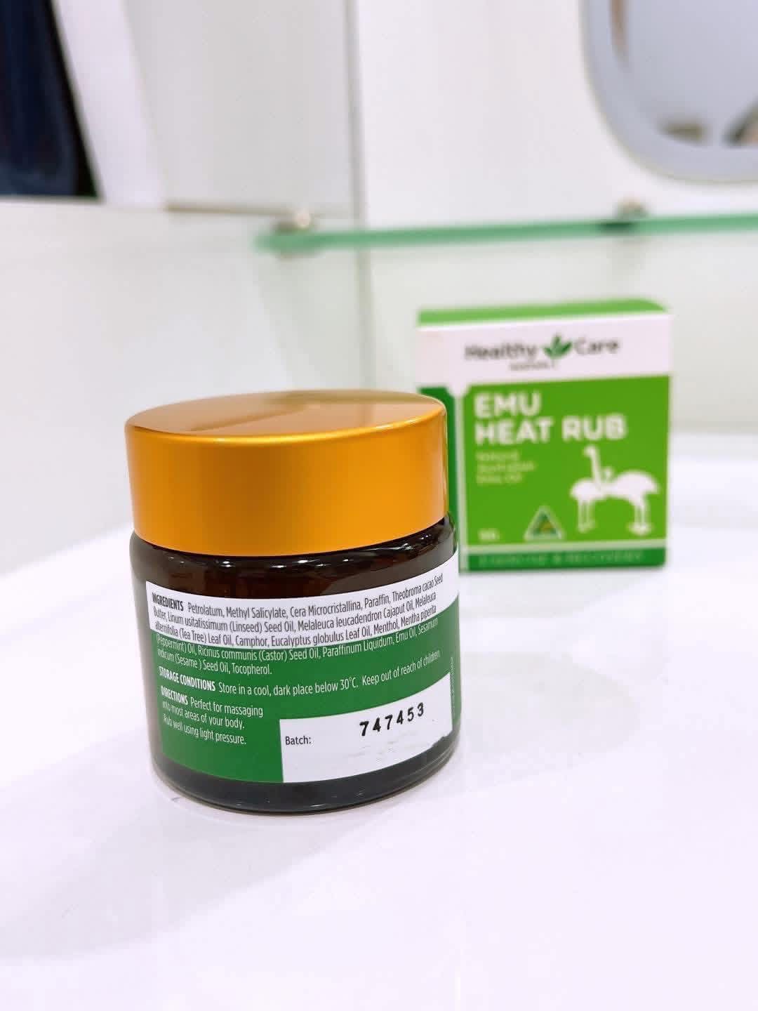 Healthy Care Emu Heat Rub 50g - Image 3