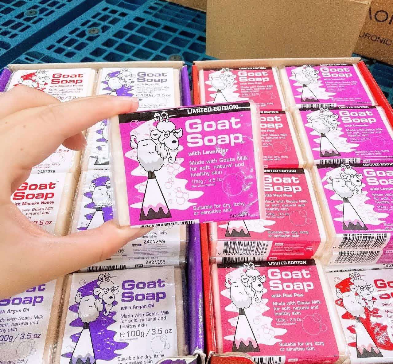 Goat Soap With Lavender 100g