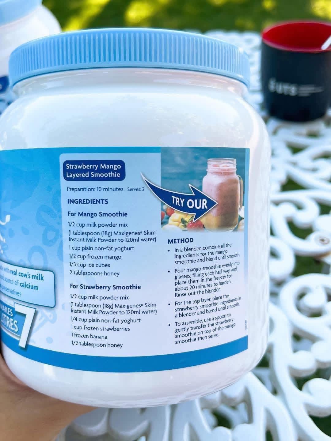 Maxigenes Full Cream & Skim Milk Powder 1kg - Image 6