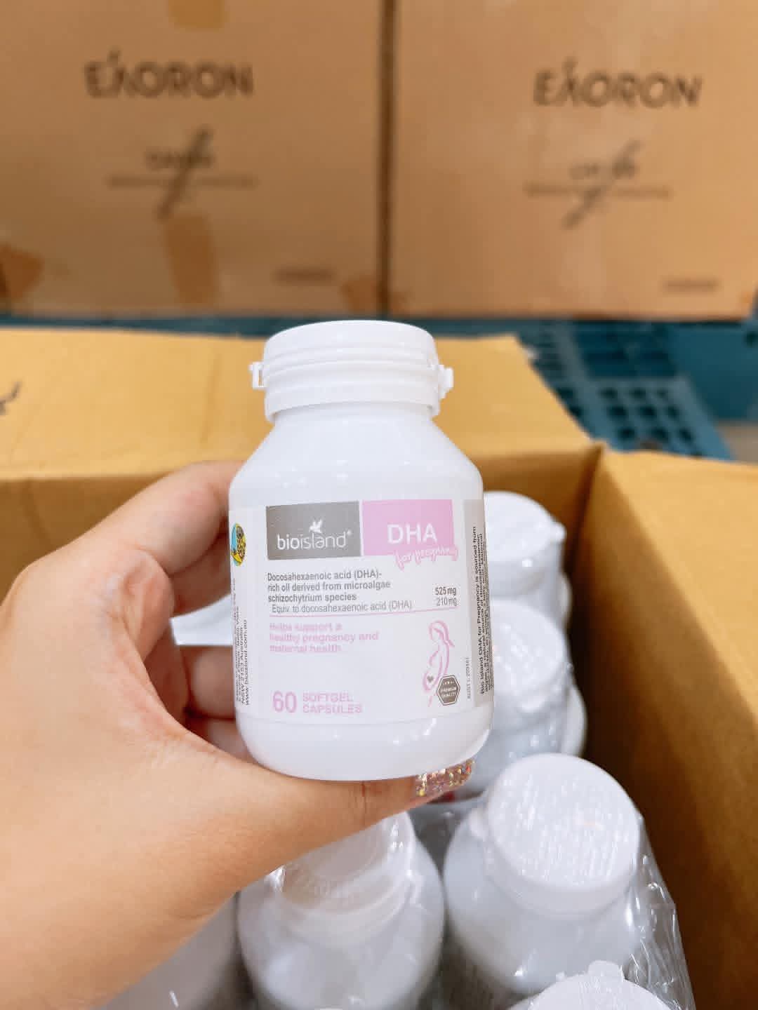 Bioisland DHA For Pregnancy 60 Capsules