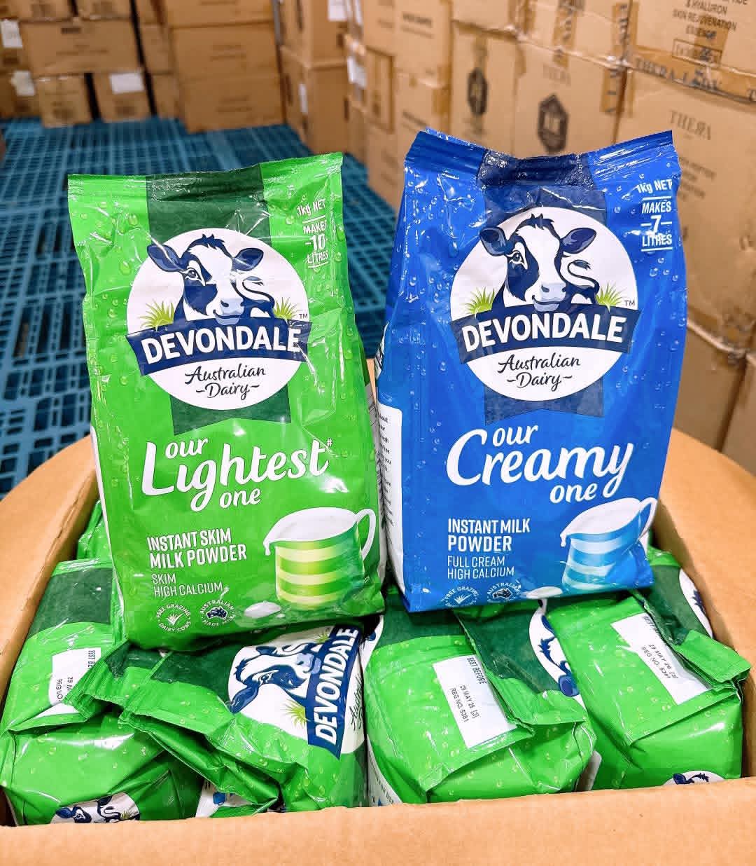 Devondale Instant Full Cream & Skim Milk Powder 1kg