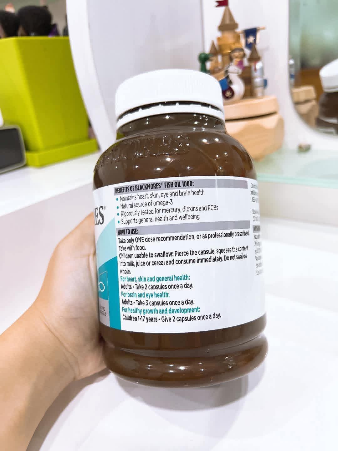 Blackmores Fish Oil- 400 Capsules (Original) - Image 2