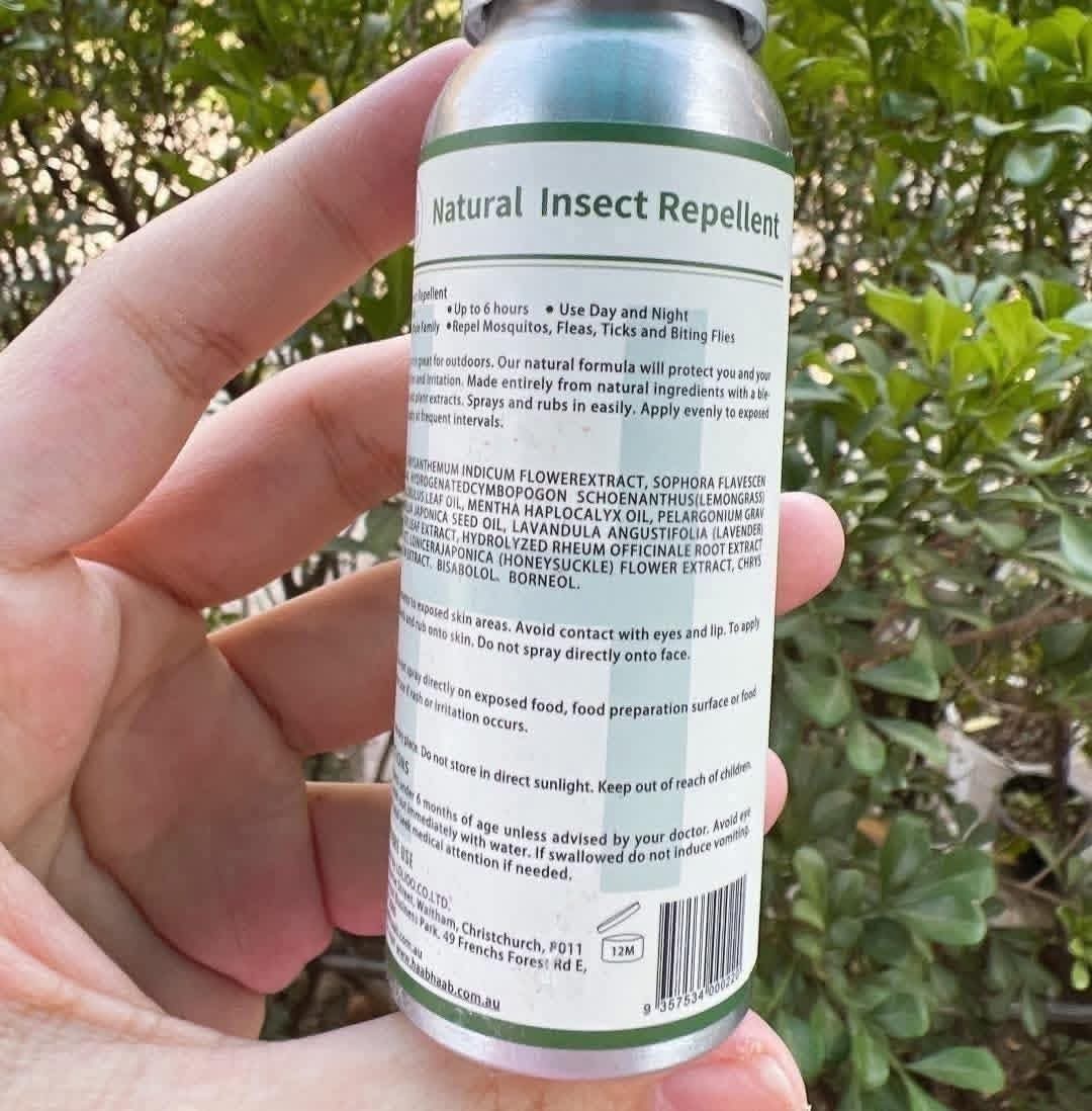 ဂိုဒေါင်ရှင်း ဦးသူယူ-Natural Insect Repellent Haab Essential Oil 60ml (Exp: 4/2026) - Image 3