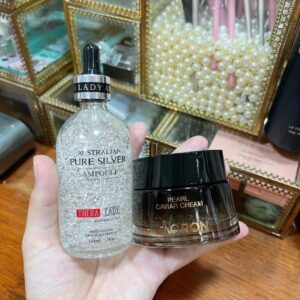 Eaoron Pearl Caviar With Ag Silver Serum Set