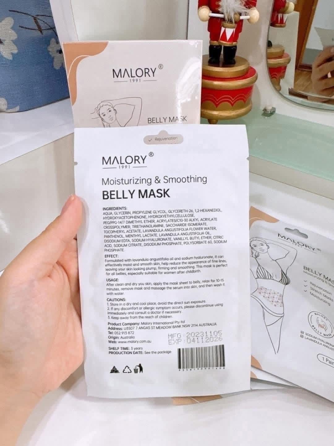 Malory Belly Mask 5 Pcs - Image 3