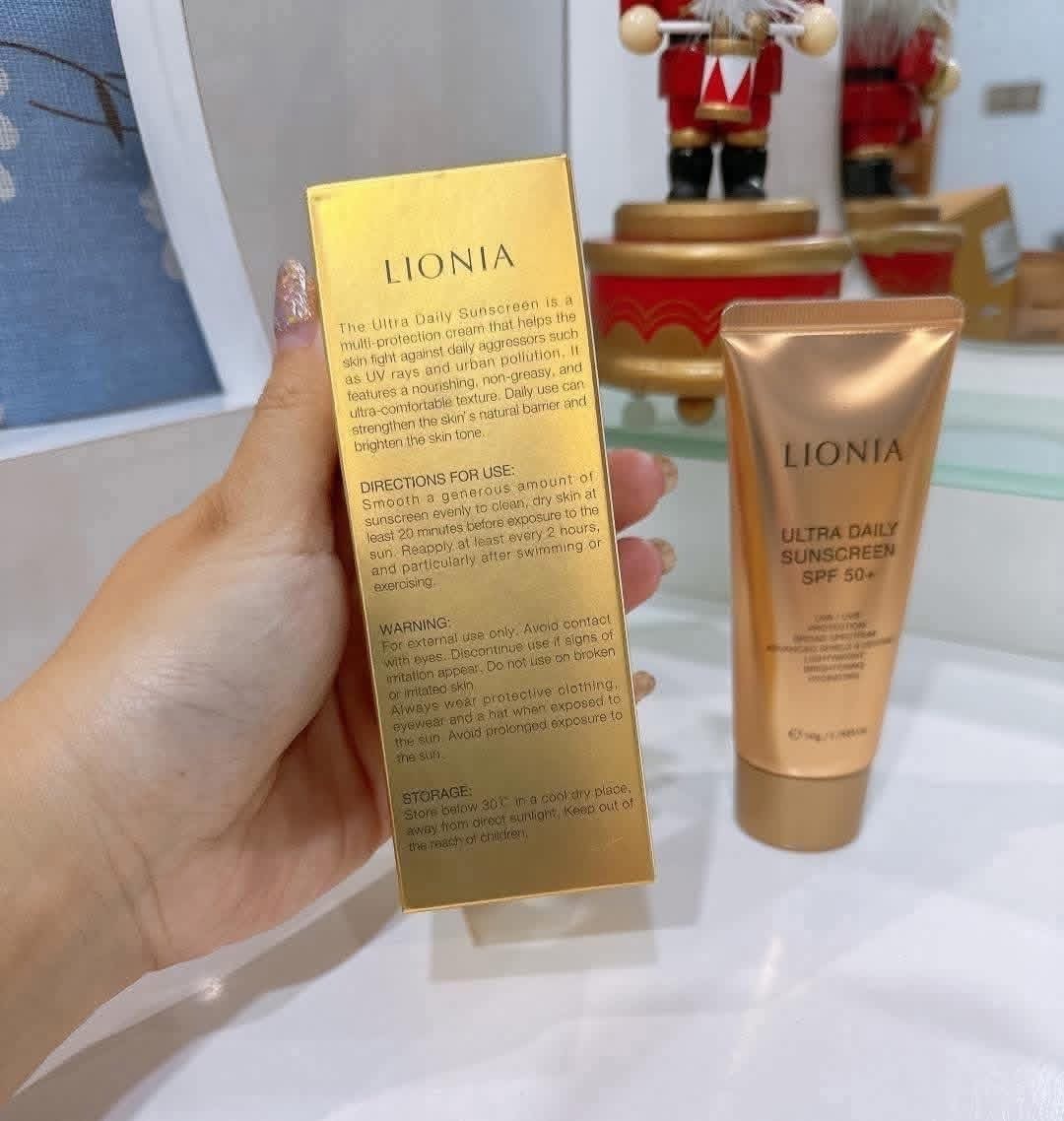 Lionia Ultra Daily Sunscreen SPF 50+ 50g - Image 4