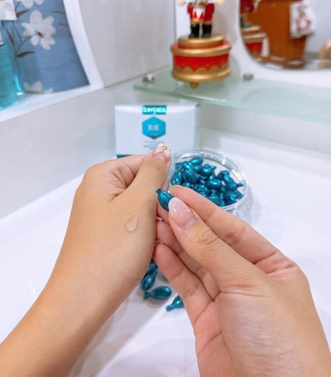 24K Theralady Blue Copper Essence 90 Capsules - Image 6