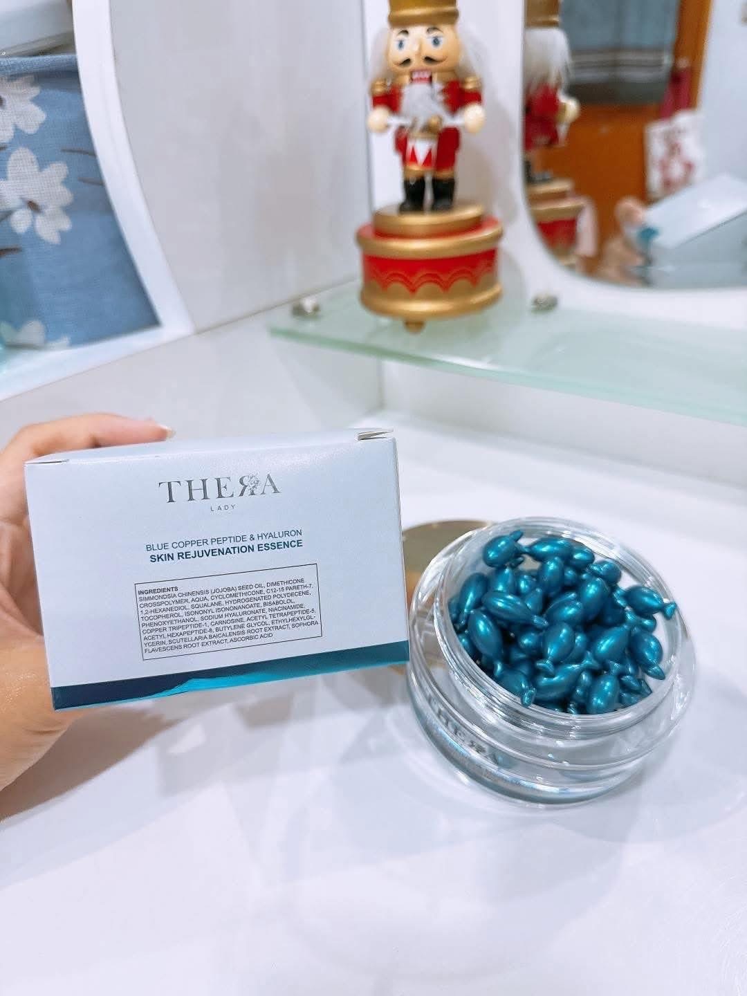 24K Theralady Blue Copper Essence 90 Capsules - Image 3