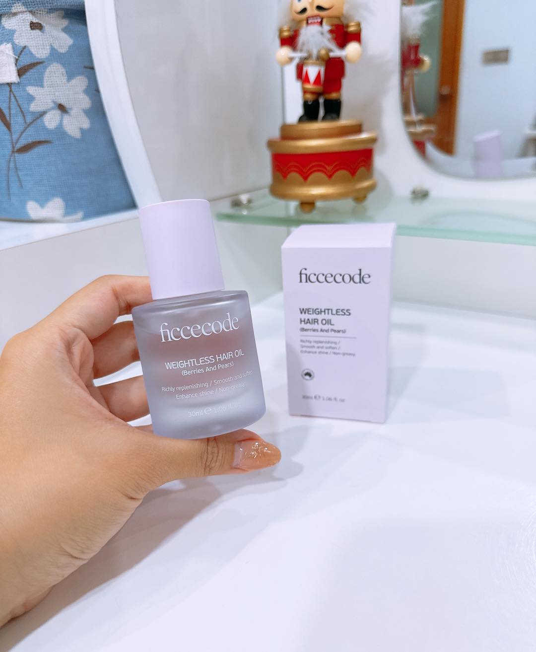 Ficcecode Weightless Hair Oil 30ml(Purple)