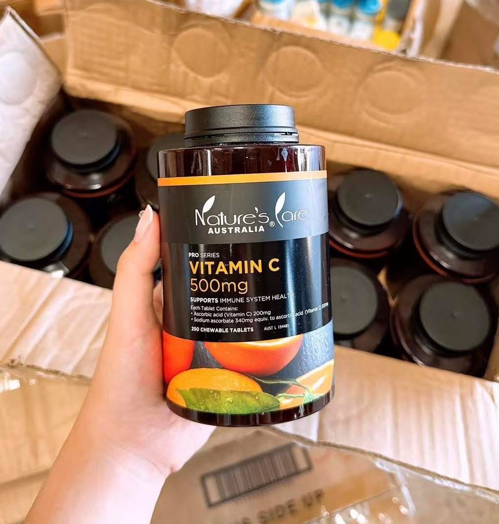 Nature's Care Vitamin C 500mg 250 Tablets