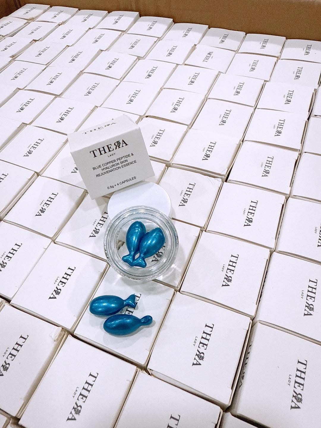 24K Theralady Blue Copper Essence Original Mini 4Capsules - Image 3