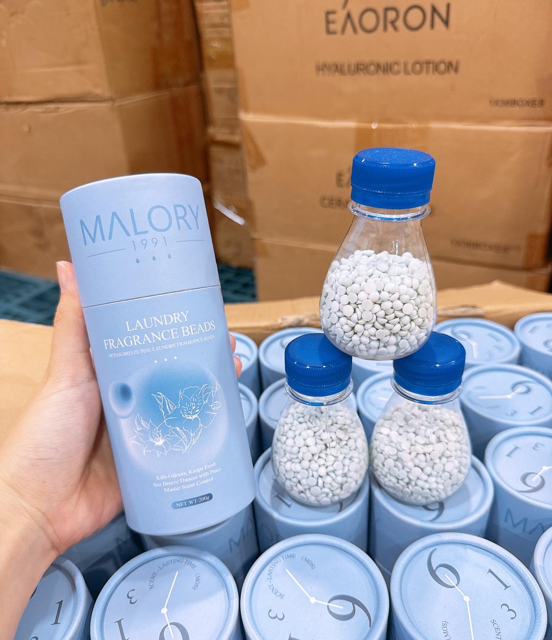 Malory Laundry Fragrance Beads Blue 200g - Image 3