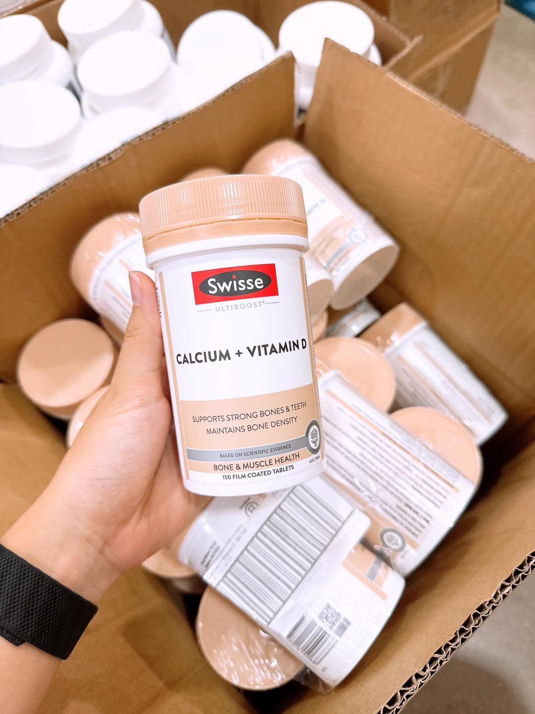 Swisse Calcium+Vitamin D-150pcs
